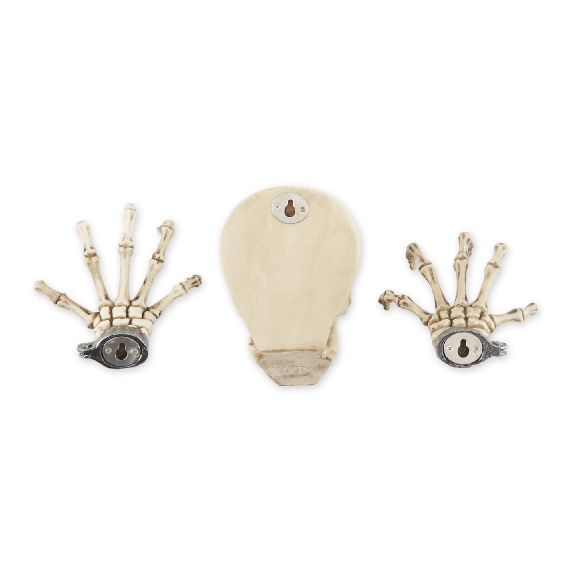 6" Skeleton Wall Décor Set